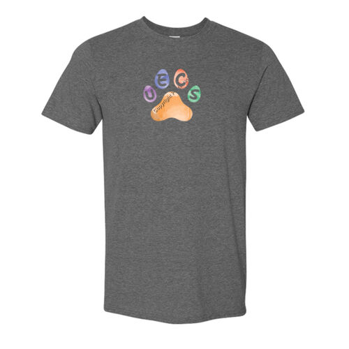 UECS Color PAW - Unisex Softstyle® T-Shirt Thumbnail