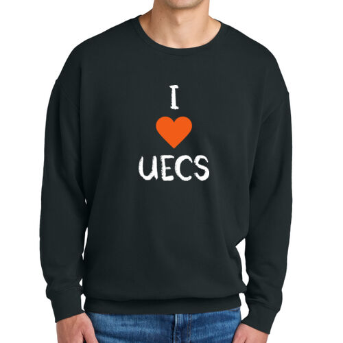 I Love UECS - Lightweight Crewneck Sweatshirt Thumbnail