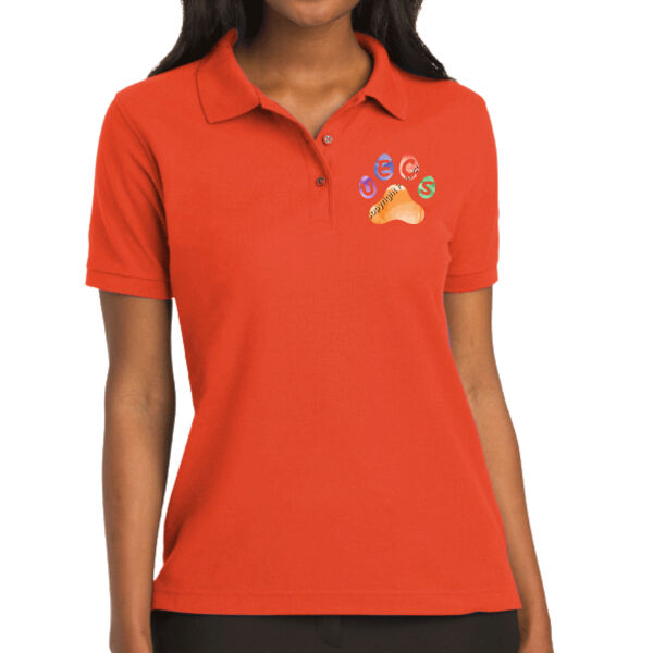UECS Paw - Women's Silk Touch Polo Thumbnail